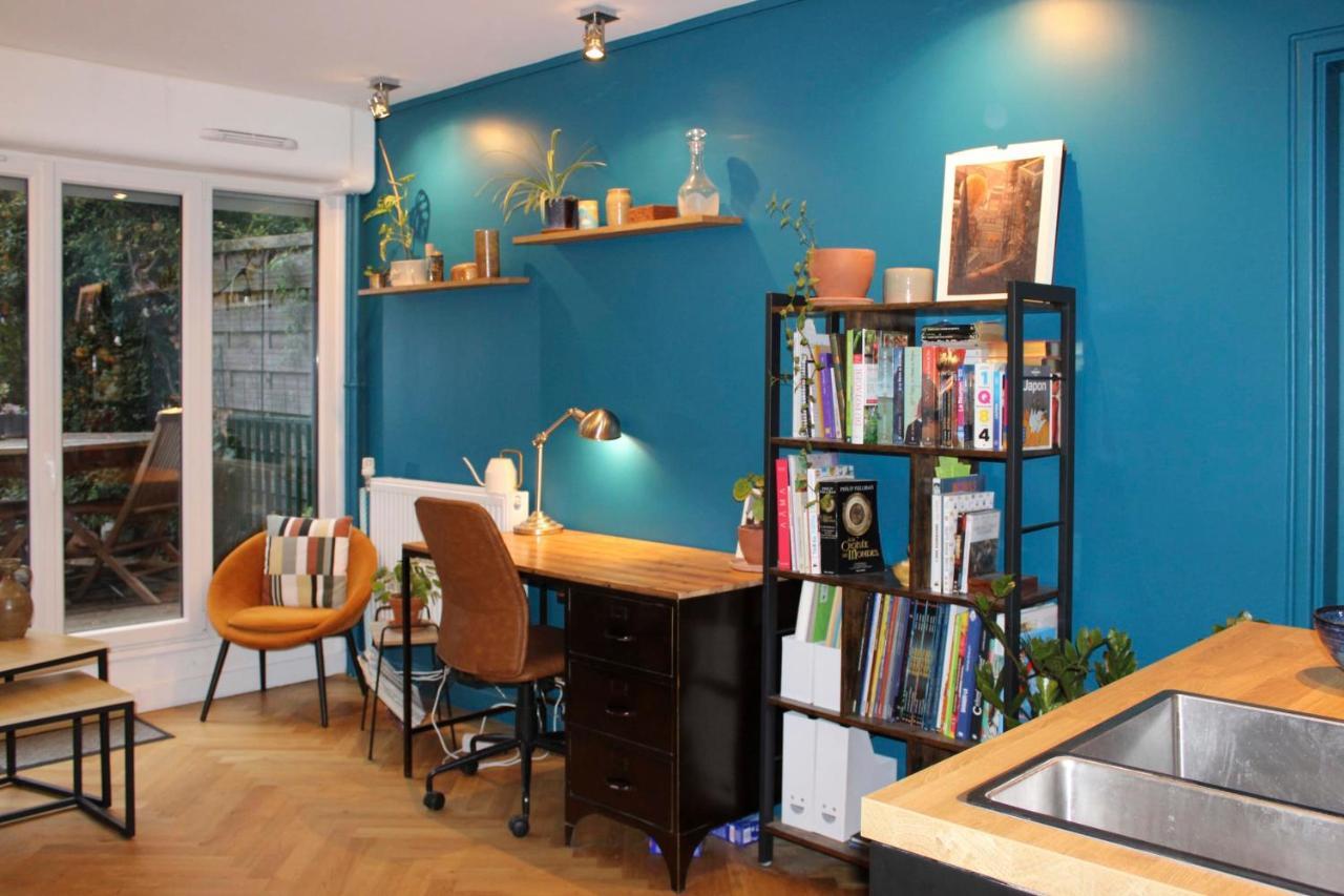 New Cocoon With Garden Near Buttes-chaumont Apartment
