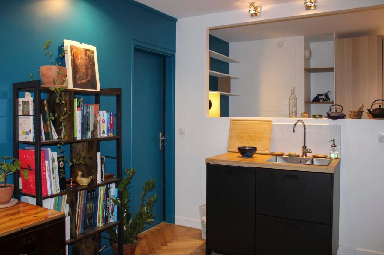 Apartment New Cocoon With Garden Near Buttes-chaumont *