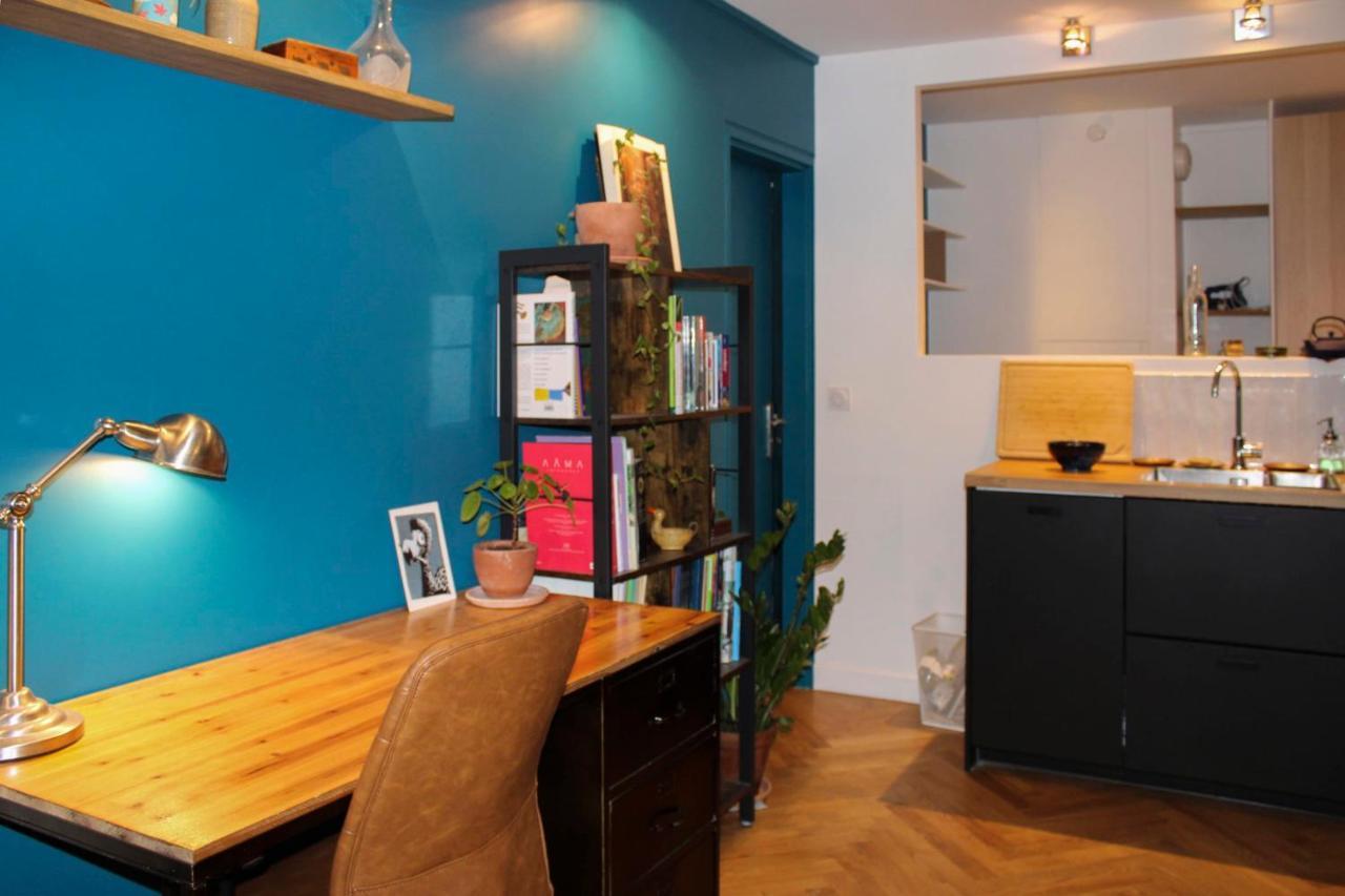 Apartment New Cocoon With Garden Near Buttes-chaumont