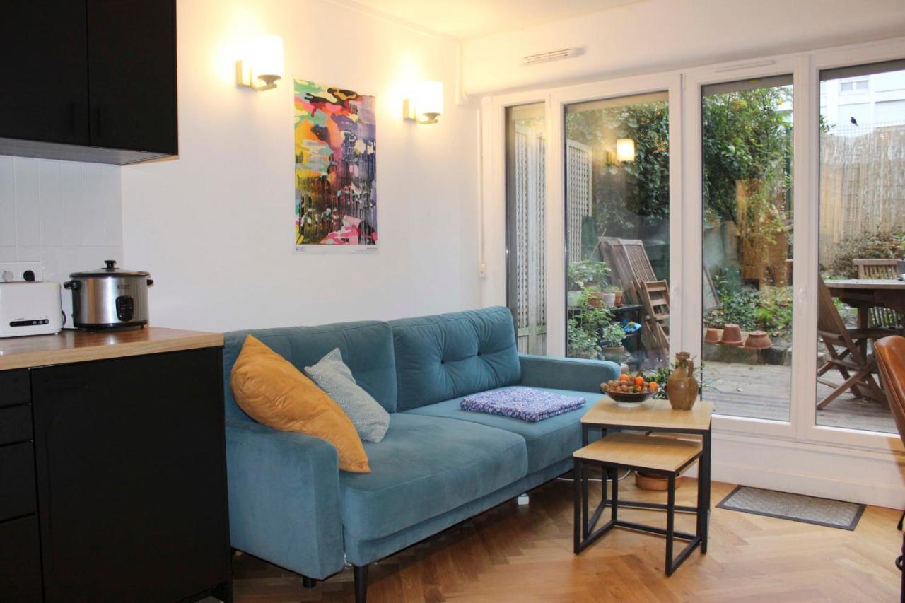 New Cocoon With Garden Near Buttes-chaumont Apartment
